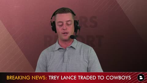 Niners trade QB Trey Lance to Cowboys for fourth-round pick