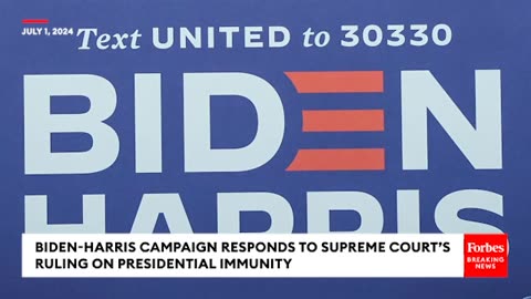 'A Sweeping And Devastating Opinion'- Dem Lawmaker Decries SCOTUS' Presidential Immunity Ruling