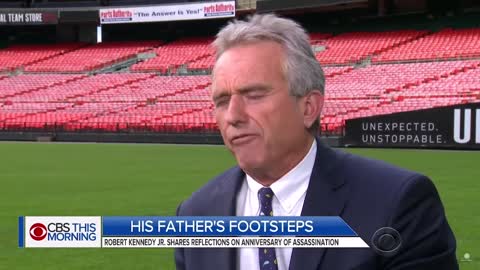 ROBERT KENNEDY JR TALKS ABOUT HIS DAD &.WHAT HIS PLANS WERE🤔