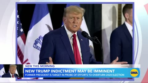 3rd Trump indictment could come as soon as Thursday l GMA