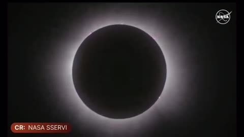 JUST IN -- The total solar eclipse crosses above Mazatlán, Mexico