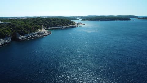 Dolphin Dreams: A Cinematic Drone Tour of Croatia's Coastline | Pula | Mavic Mini 2 | GoPro10 | 4K