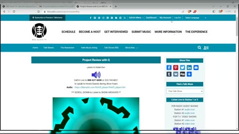 How To Subscribe to Project Review With Q on BBS Radio