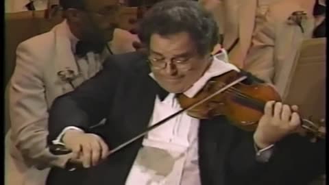 Solist fiolin Itzhak Perlman