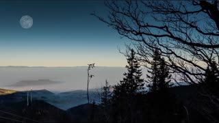 time lapse of moon