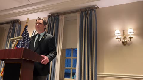 Matt Gaetz speaks to the REVIVED YRC Young