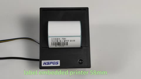 label embedded printer