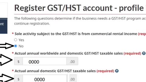 easy steps to register gst account #uber | canada immigration explore #lyft #hst #gst #gst/hst