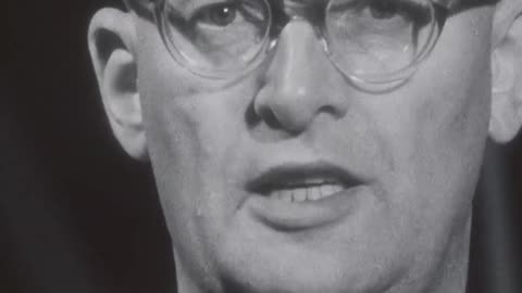 Arthur C Clarke on BBC explaining the future. 1964