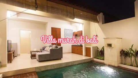 The cheap villa in Bali made more cohesive vacations in the sack