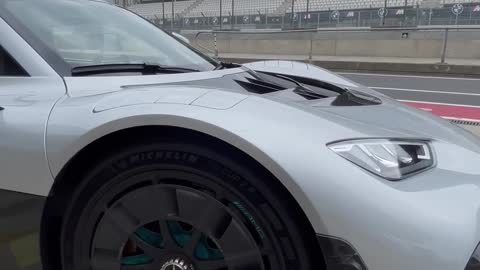 Look at how fast the AMG ONE lower