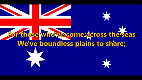 National anthem of Australia - Advance Australia Fair (lyrics)