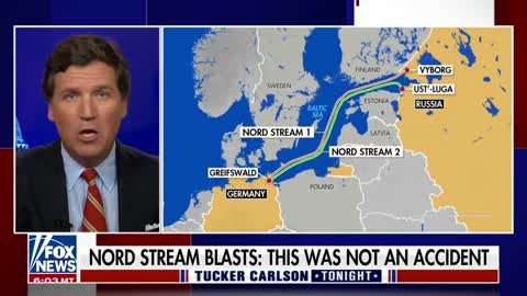 Tucker Carlson - Nord Stream Leaks Were Not An Accident - USA Patsy for Biden's Political Big Mouth