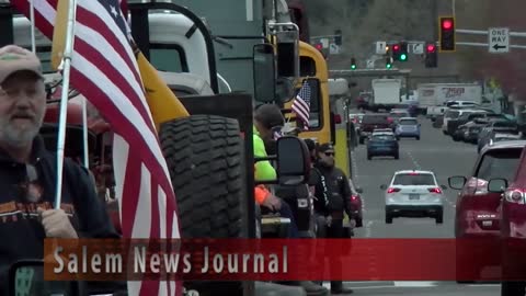 Salem, Freedom Convoy Hits Salem 3-18-22