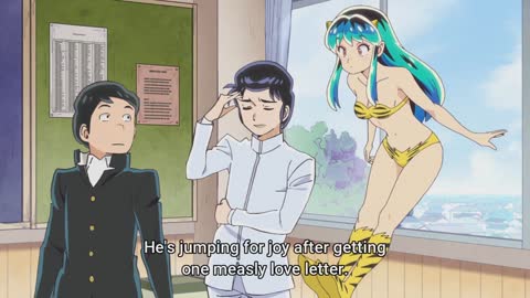 Ataru-san receives a Love Letter!!! ^_^ _Urusei Yatsura 2022_ - うる星やつら