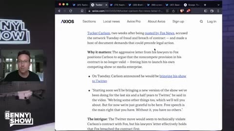 🚨BREAKING TUCKER PREPARES MASSIVE LAWSUIT AGAINST FOX NEWS FOR FRAUD ‘THIS WILL...