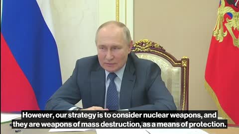 Putin Says Russia's Nukes a Deterrent, Threat Is Growing