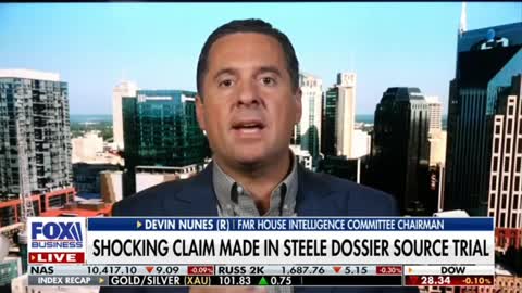 Nunes: There's a long list of people that were working both for the FBI and the DNC all to get and frame Trump.