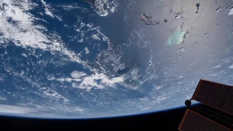 An Astronaut's View - Sunny Day at Earth