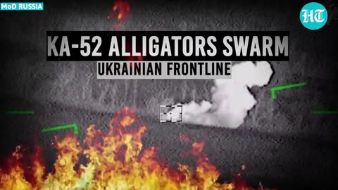 Putin's Flamethrowers Torch Ukrainian Vehicles Across The Battlefield | Watch Dramatic Footage