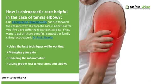 How Can Chiropractic Care Treat a Tennis Elbow?