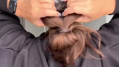 Easiest low bun