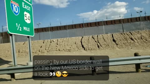 My drive to see the border wall