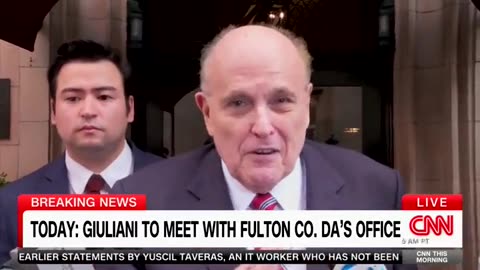 Rudy Giuliani Surrenders To Atlanta