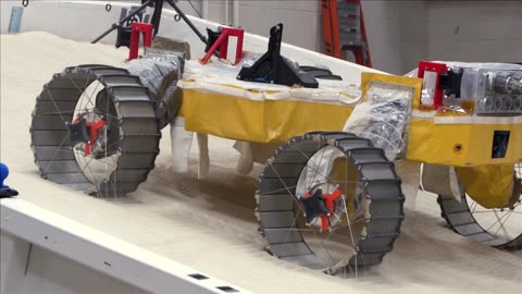 NASA VIPER rover tested on simulated moon-like terrain on Earth