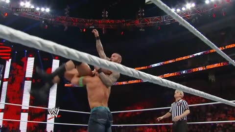 John Cena versus Randy Orton Royal rumble 2014 best match