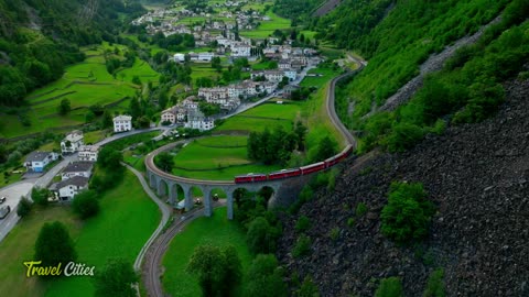 Bernina Express: Cinematic Travel Video - 4K | Travel Vlog | Switzerland