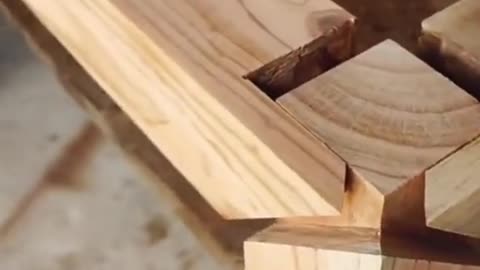 Handmade Mortise and Tenon Structure Production - Handmade Woodworking