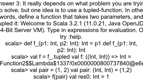 Is destructuring input parameters available in Scala