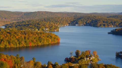 Enchanting Autumn Forests with Beautiful Piano Music