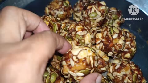 Sugar free laddoo for festival, healthy laddoo!! Dryfruit laddoo!!