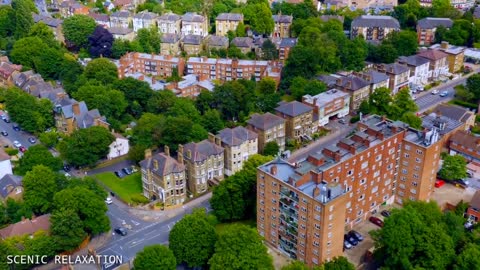 A SHORT FILM ON LONDON 🇬🇧 (UK), 4K HDR, RELAXING MUSIC, MEDITATION, SCENERY, PIANO MUSIC, SCENIC RE