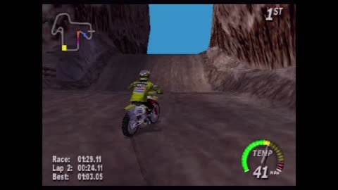 Excitebike 64 - Pro Season Bronze Round (Actual N64 Capture)