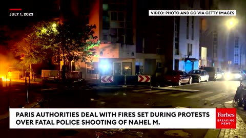 Paris Authorities Deal With Demonstrations Over Fatal Shooting Of Nahel M.