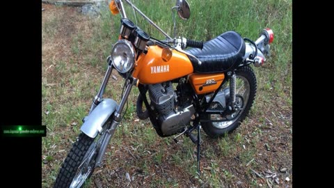 1972 Yamaha DT2 250CC Enduro Tribute