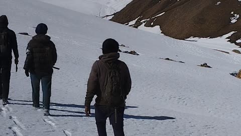 Dolpa mountain snow