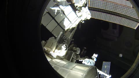 "Floating in Infinity: A Breathtaking NASA Spacewalk Adventure"