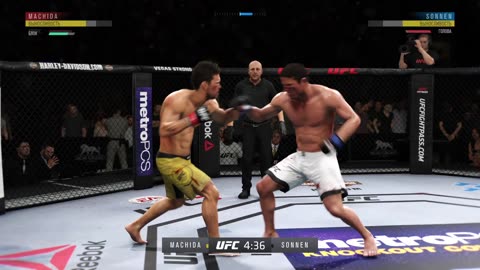 PS4 bot Lyoto Machida vs user Chael Sonnen