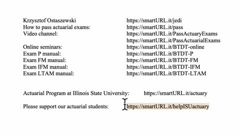 Exam LTAM exercise for November 11, 2021