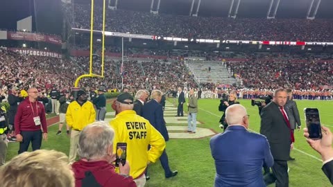 South Carolina Football Crowd Goes Wild for Hometown Girl Nikki Haley . . . Just Kidding, It's Trump