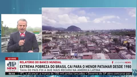 Extrema pobreza do Brasil cai para o menor patamar desde 1980