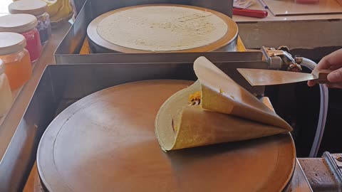 Delicious 4K Thai Crepe: Authentic Flavors of Thailand!