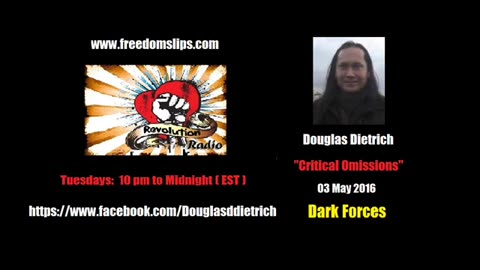 Douglas Dietrich - Dark Forces - 03 May 2016