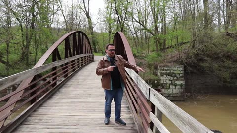 Interesting Places in Peninsula, OH. Bridges and Locks on the Cuyahoga River, Train Station & Depot