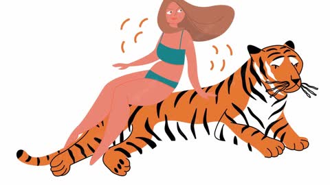 Nadia & the tiger