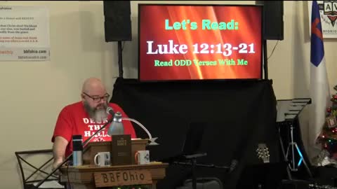 210 Not Rich Toward God (Luke 12:13-21) 1 of 2